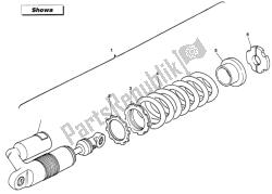 Rear Shock Absorber Showa