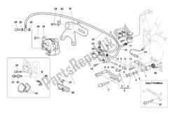 Rear brake system