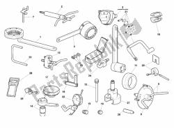 strumenti di servizio di officina