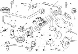 strumenti di servizio di officina