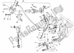 impianto frenante posteriore m 002306-016055