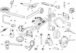 strumenti di servizio di officina