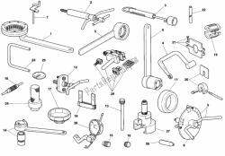 strumenti di servizio di officina