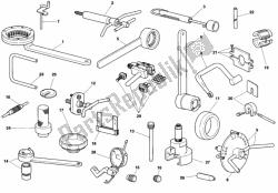 strumenti di servizio di officina