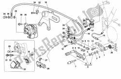 Rear brake system