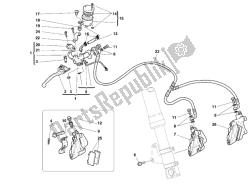 Front brake system