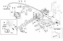 Rear brake system