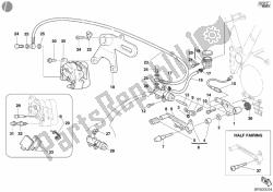 Rear brake system