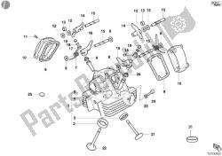 Vertical cylinder head