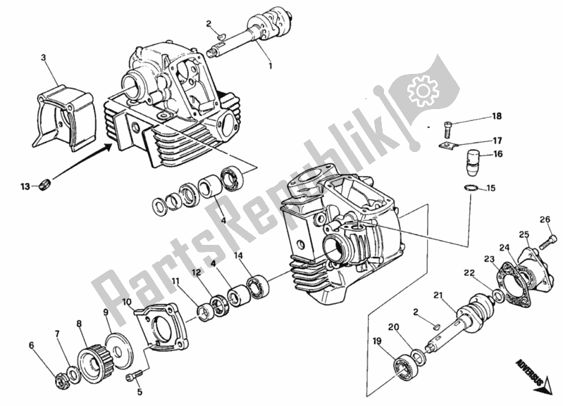 Toutes les pièces pour le Arbre à Cames du Ducati Monster 900 1994