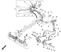 Front brake system