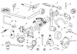 strumenti di servizio di officina