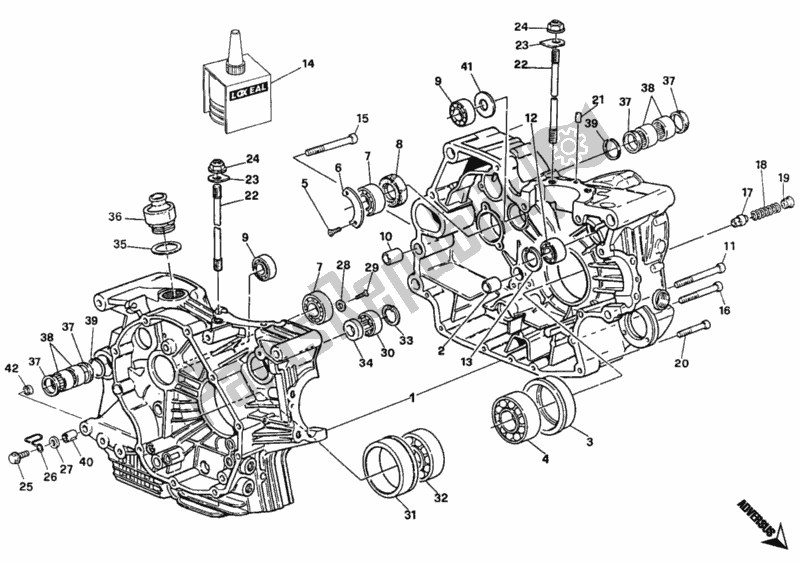 Tutte le parti per il Carter del Ducati Monster 900 1996