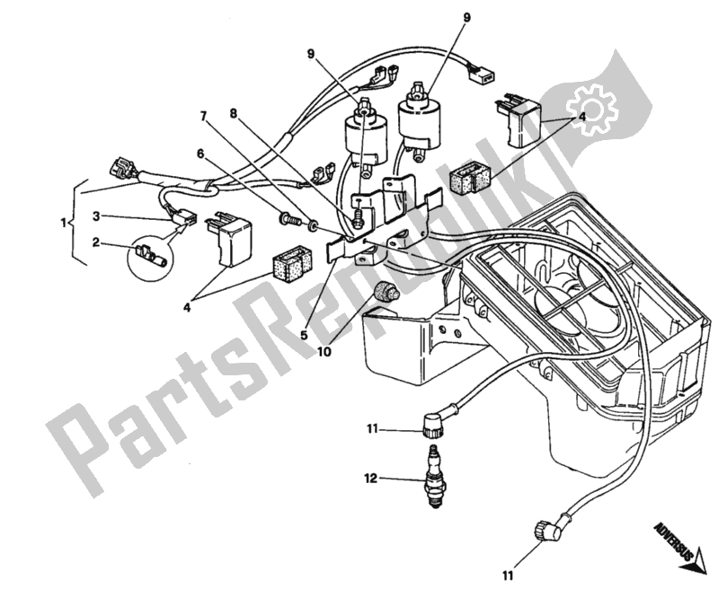 Toutes les pièces pour le Bobine D'allumage du Ducati Monster 900 1996