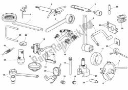 strumenti di servizio di officina