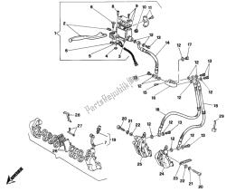 Front brake system