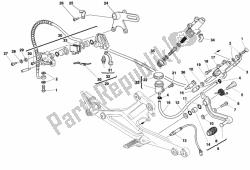 Rear brake system