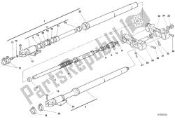 garfo dianteiro m900special