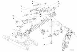 ammortizzatore posteriore m900 special