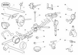 herramientas de servicio de taller, motor