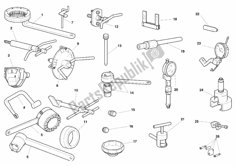 Wszystkie części do Narz? Dzia Serwisowe Warsztatu, Silnik Ducati Monster 900 2000 Wszystkie części do Narz? Dzia Serwisowe Warsztatu, Silnik Ducati Monster 900 2000