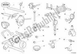 herramientas de servicio de taller, motor