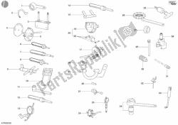 attrezzi di servizio dell'officina, motore