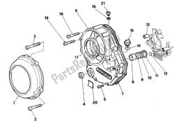 couvercle d'embrayage