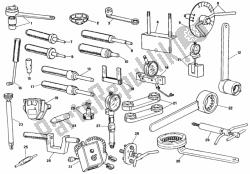 attrezzi di servizio dell'officina, motore