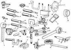 attrezzi di servizio dell'officina, motore