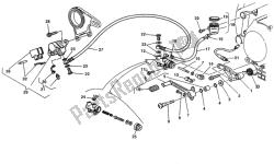 Rear brake system