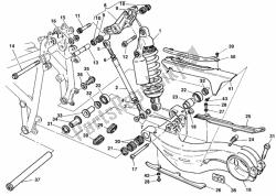 Rear shock absorber