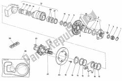 HUB, REAR WHEEL