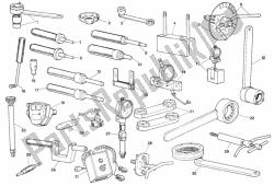 attrezzi di servizio dell'officina, motore