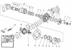 HUB, REAR WHEEL