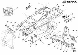 senna telaio posteriore