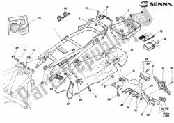 senna telaio posteriore