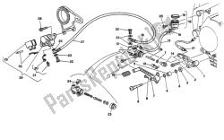 Rear brake system