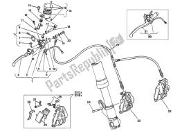 Front brake system