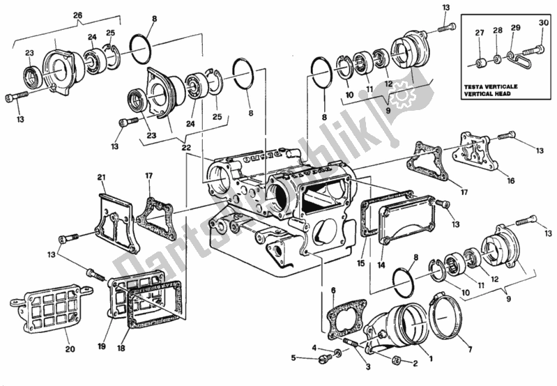 Todas las partes para Colector De Admisión de Ducati Superbike 916 1995