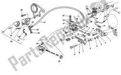 Rear brake system