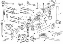 attrezzi di servizio dell'officina, motore