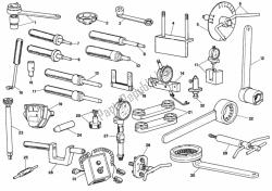 herramientas de servicio de taller, motor
