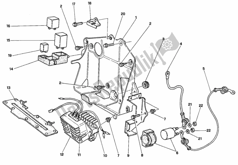 Todas las partes para Arnés De Cableado de Ducati Superbike 916 1997