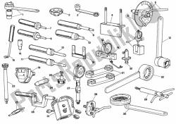 herramientas de servicio de taller, motor