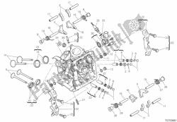 Horizontal cylinder head