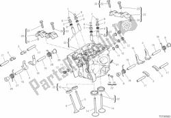 Vertical cylinder head