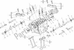 Vertical cylinder head