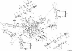 Horizontal cylinder head