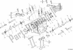 Vertical cylinder head